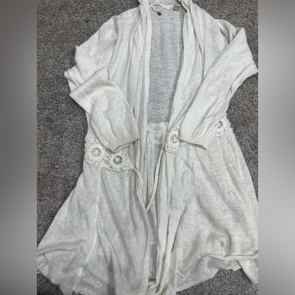 Knitted and Knotted Cardigan - Picture 1 of 9